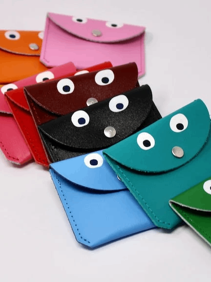 Mini Googly Eye Purse - Black