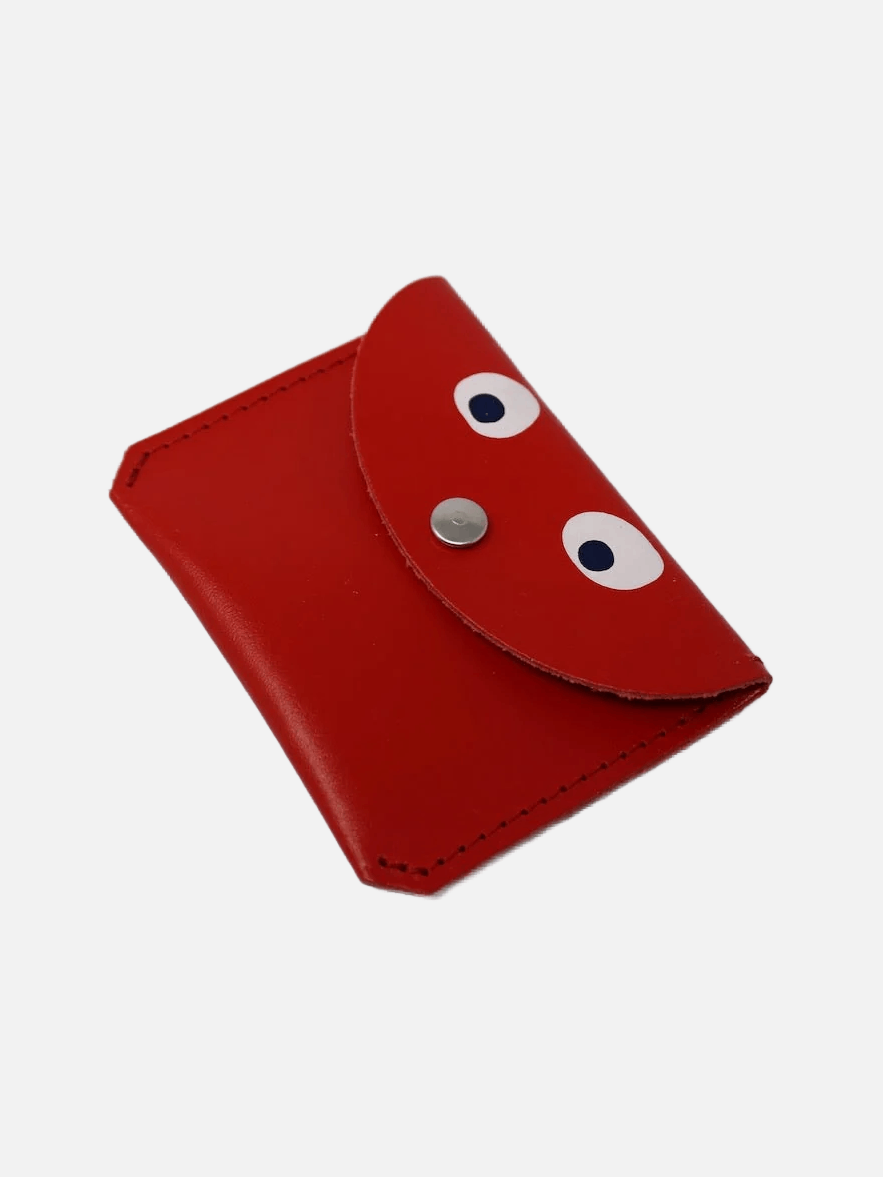 Mini Googly Eye Purse - Red