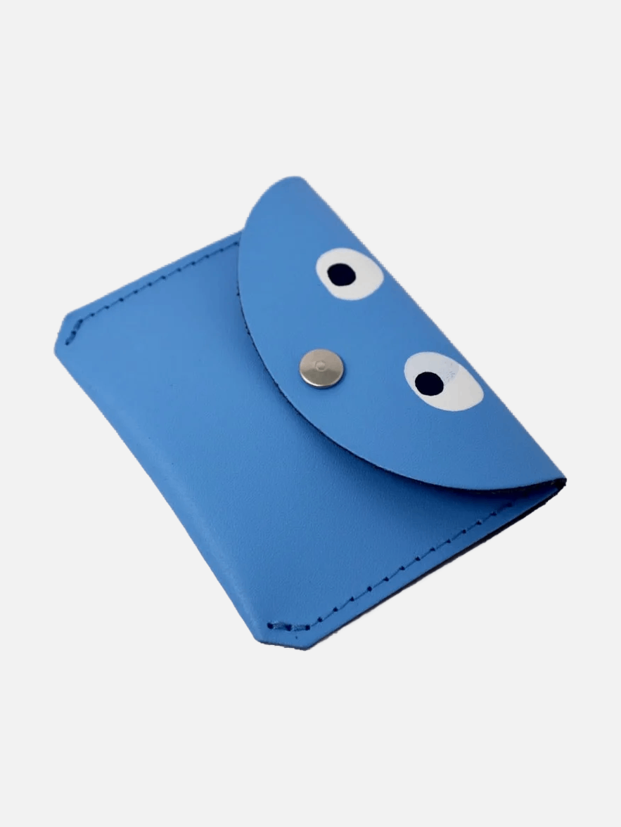 Mini Googly Eye Purse - Cornflower