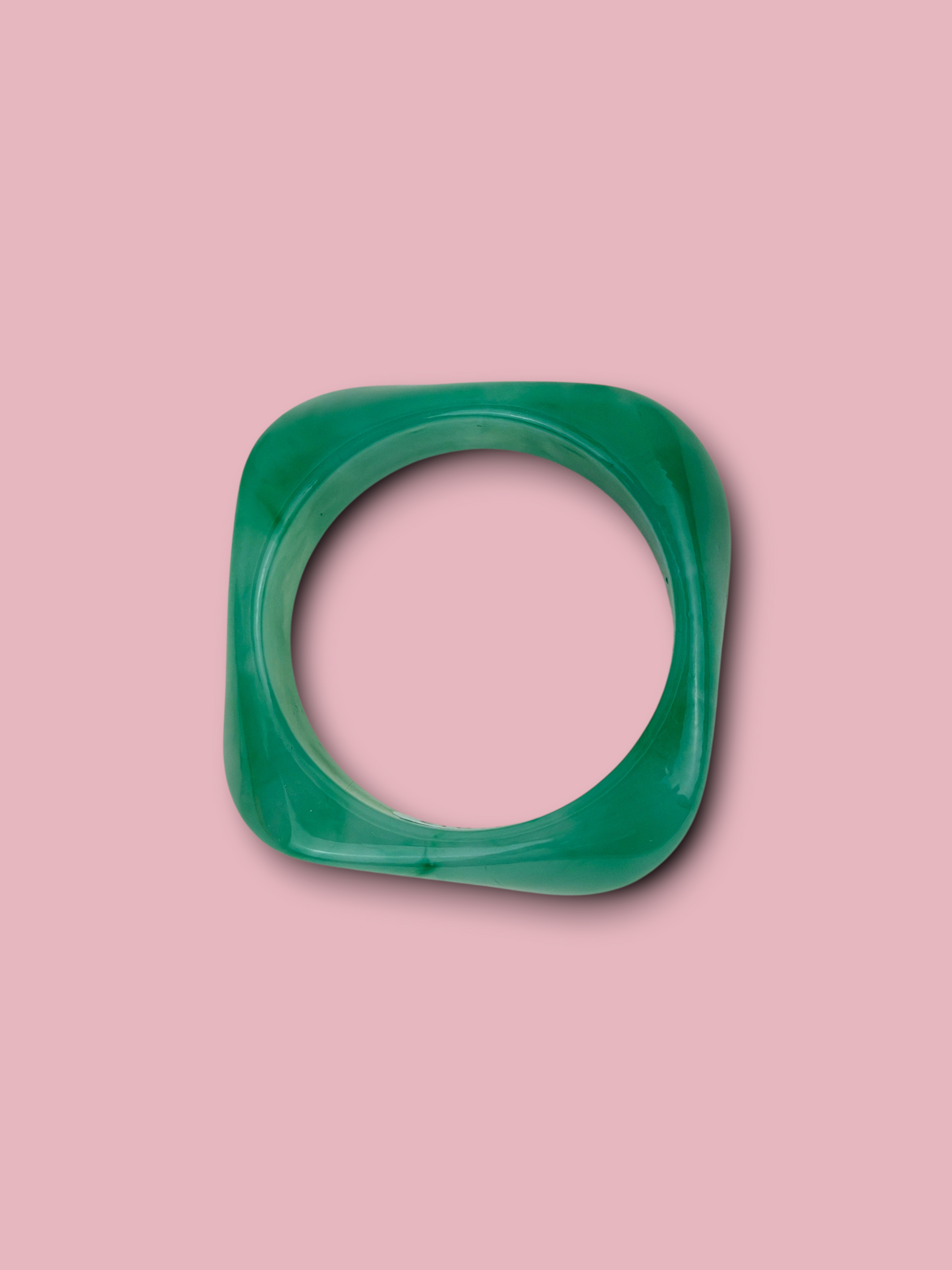 Green Resin Bangle