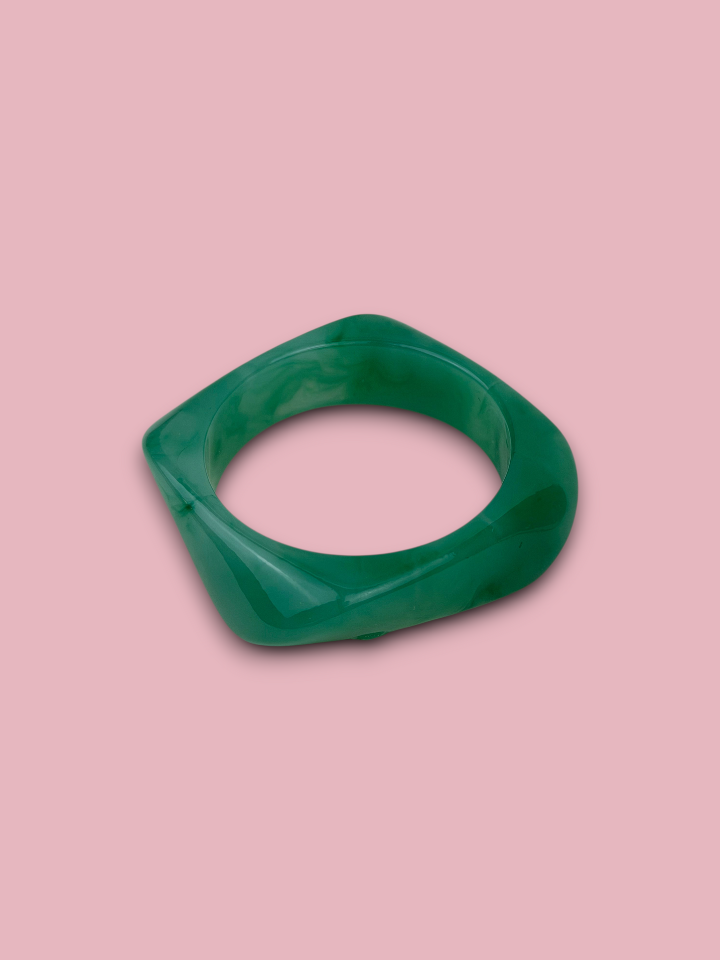 Green Resin Bangle