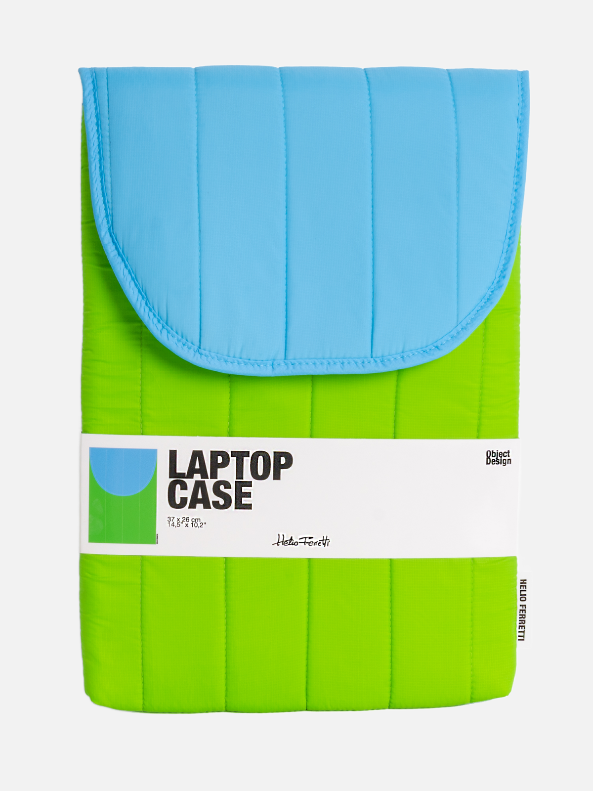 Green Puffy Laptop Sleeve