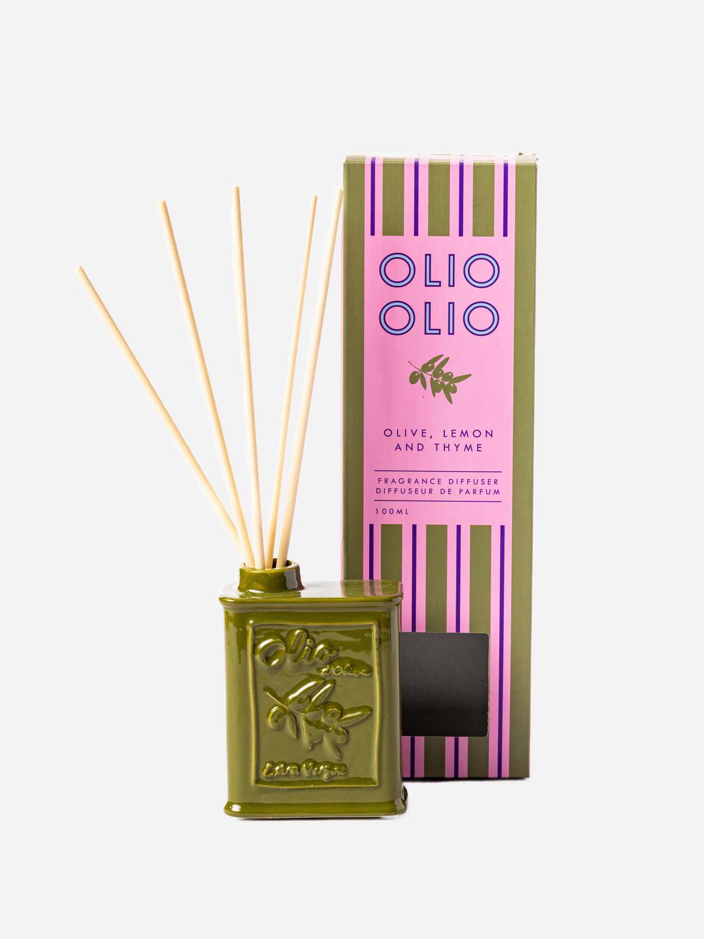 Olive Oil Green 100ml Diffuser