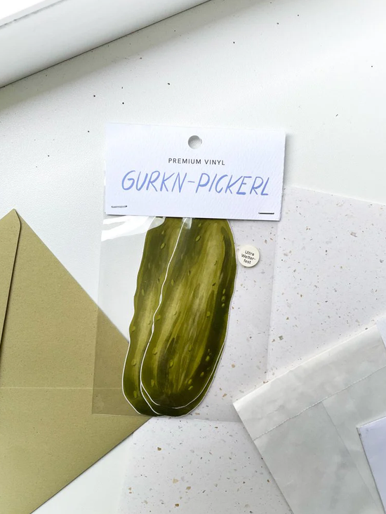 Vinyl Gurken- Pickerl - Pickerl