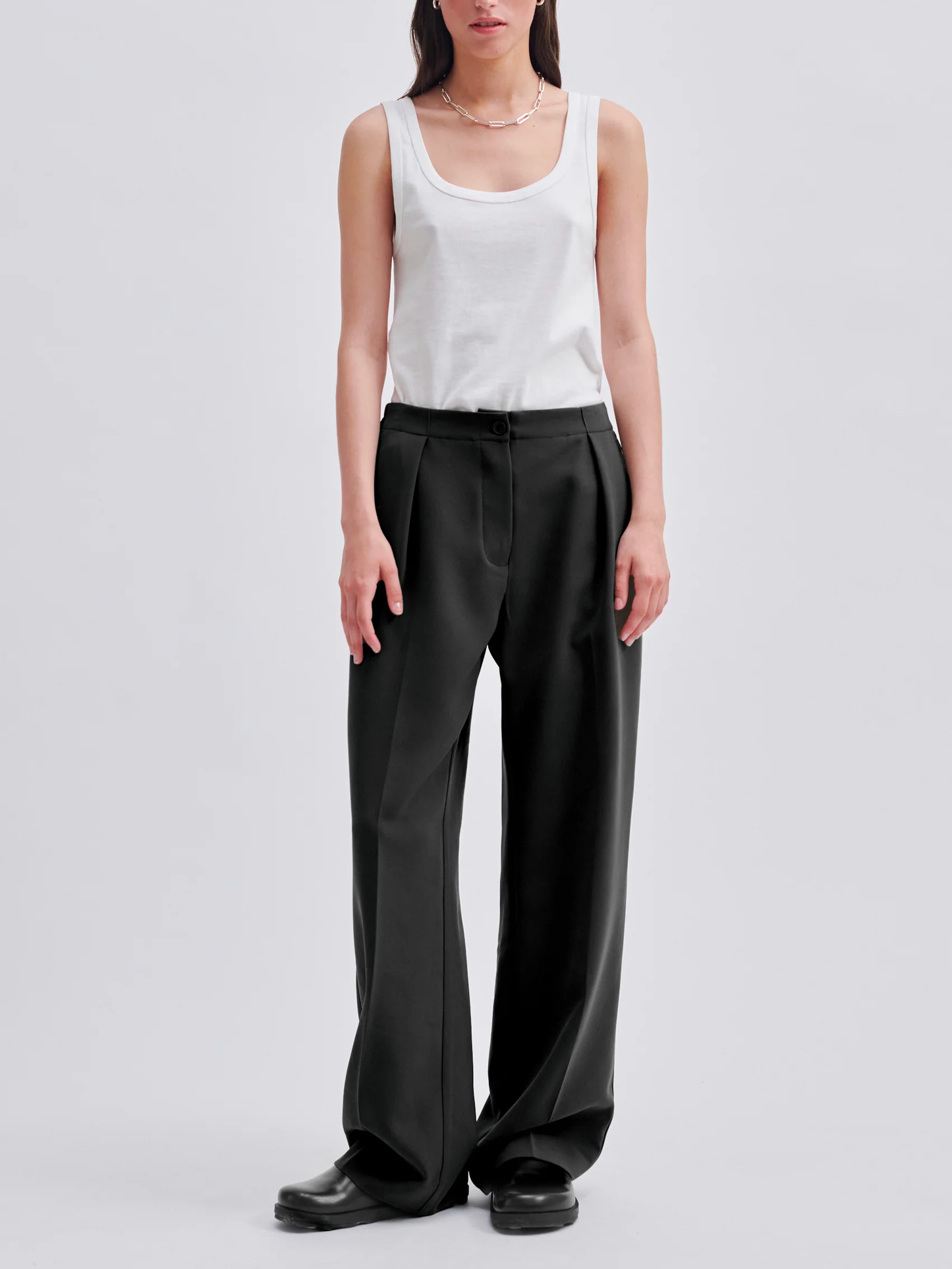 SECOND FEMALE Fique Wide Trousers