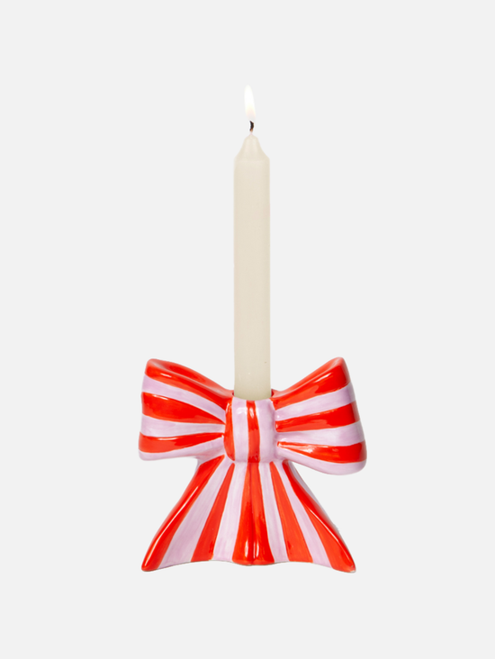 Candle Holder Bow