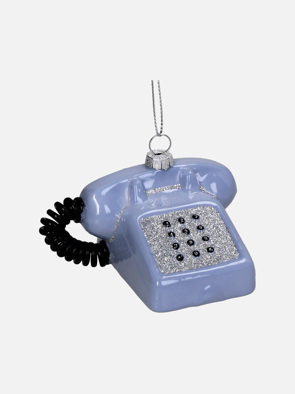 Ornament Retro Phone Glass Blue - Ornament