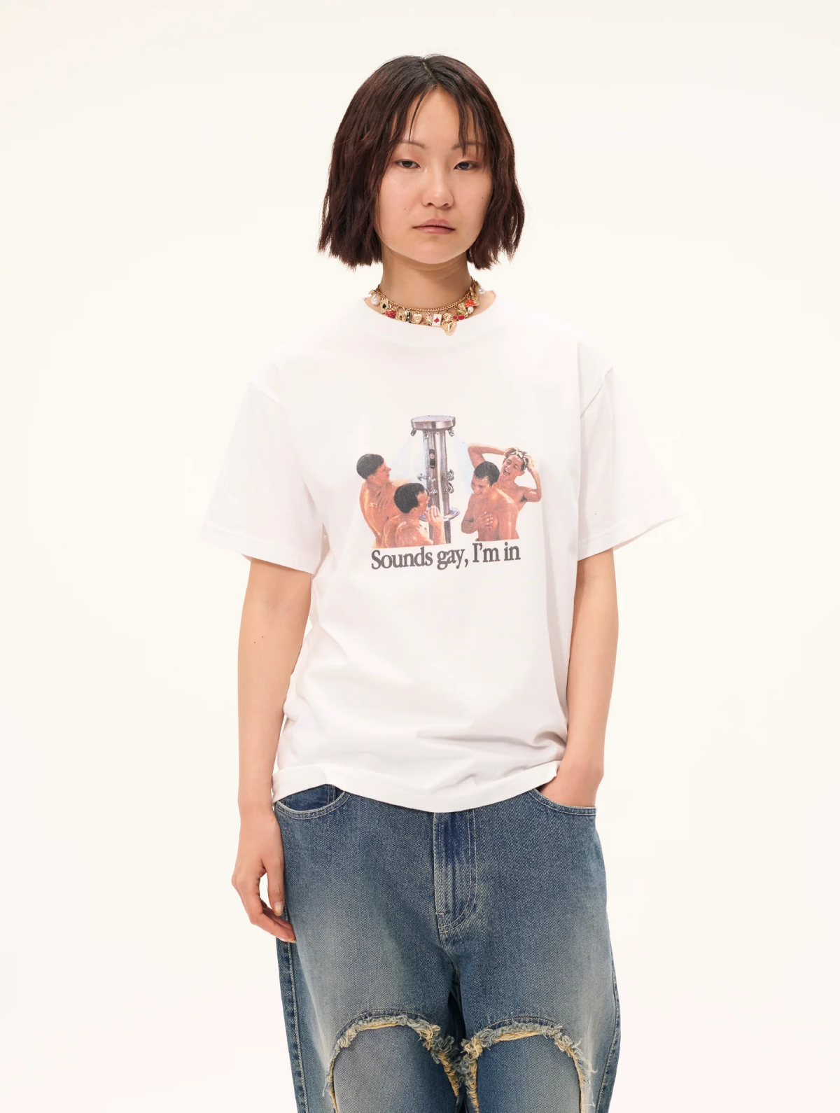 CARNE BOLLENTE Sounds Gay I’m In - T-Shirt