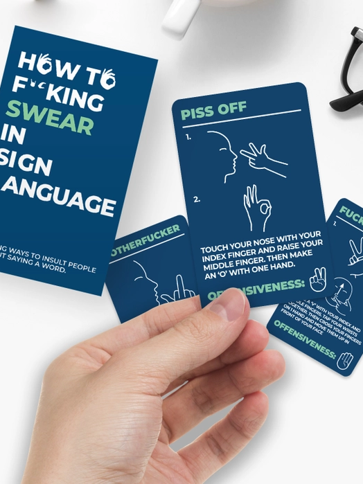 How to f*cking swear in Sign Language