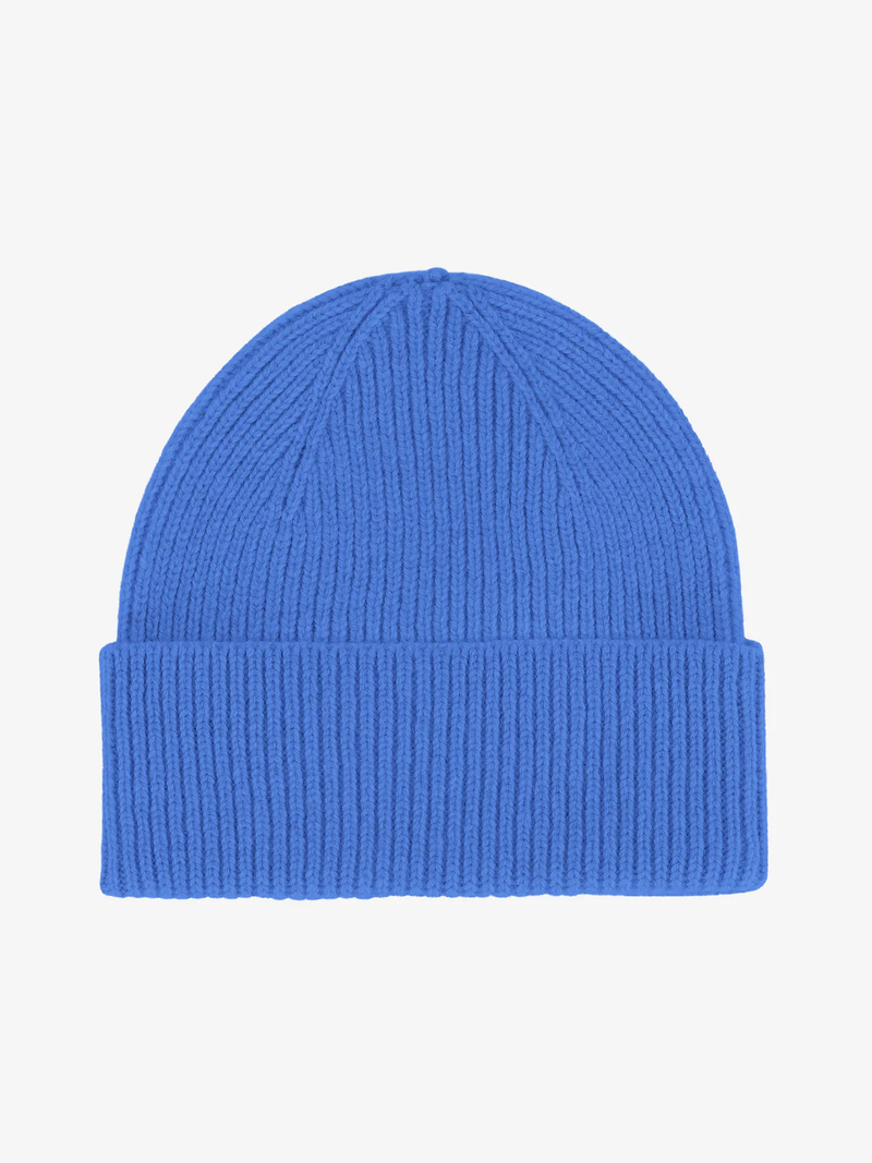 COLORFUL STANDARD Merino Wool Beanie - Pacific Blue