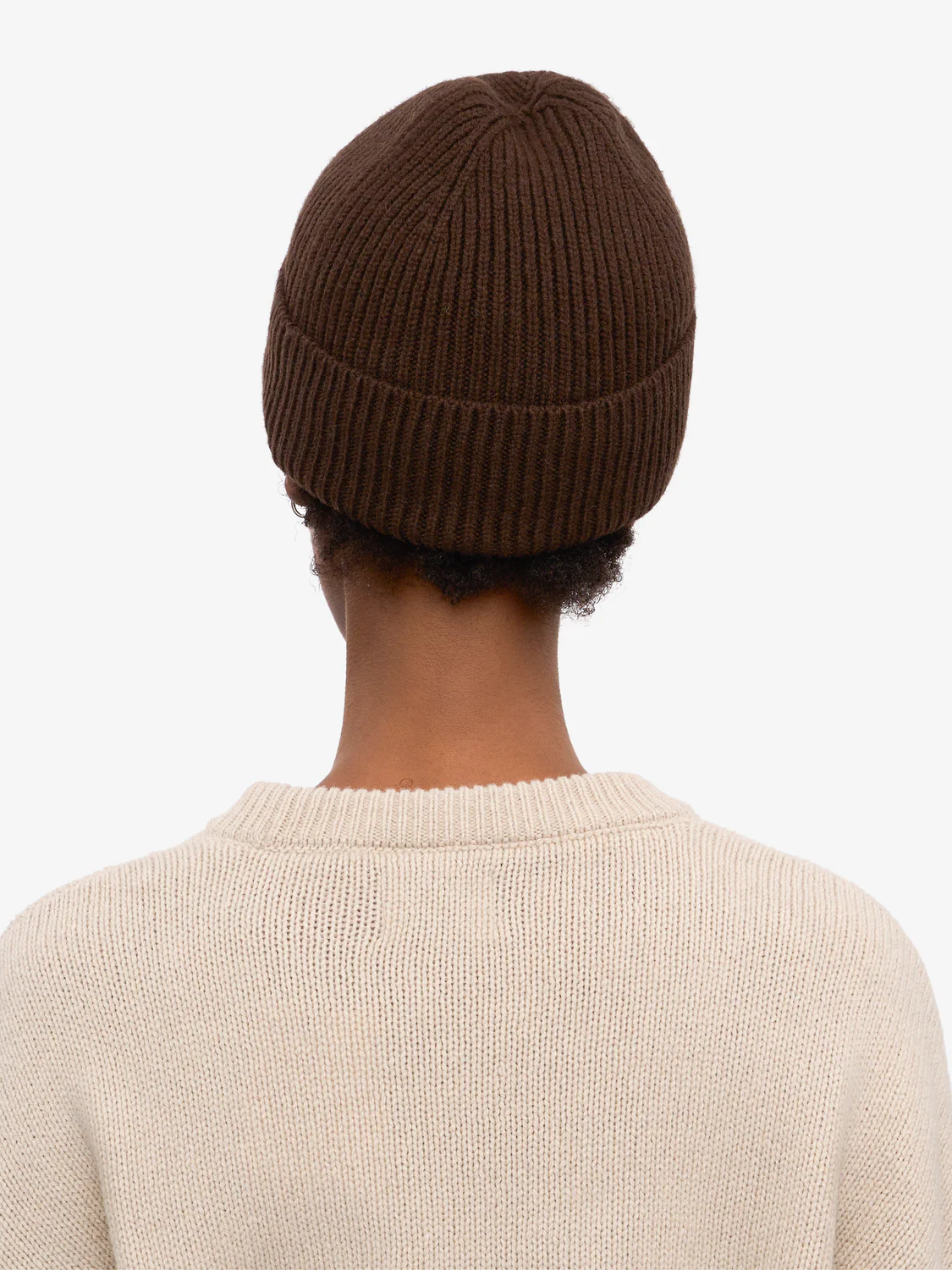 COLORFUL STANDARD Merino Wool Beanie - Coffee Brown