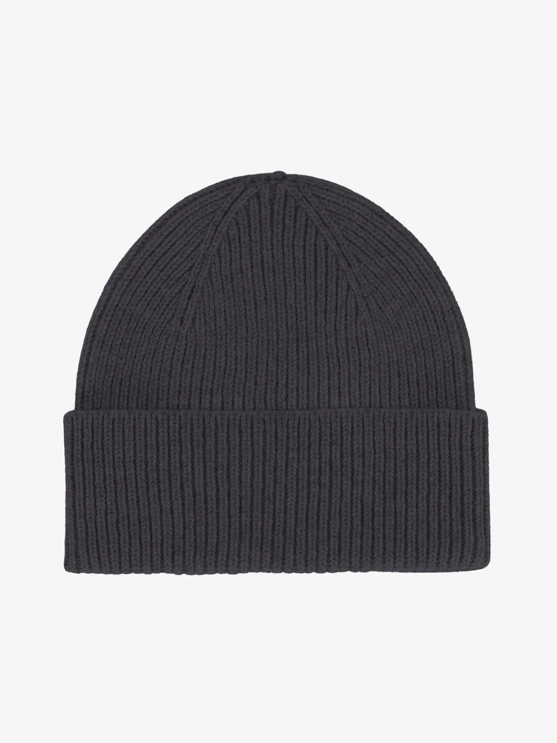 COLORFUL STANDARD Merino Wool Beanie - Lava Grey