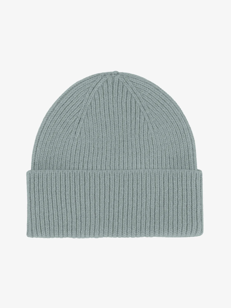 COLORFUL STANDARD Merino Wool Beanie - Steel Blue
