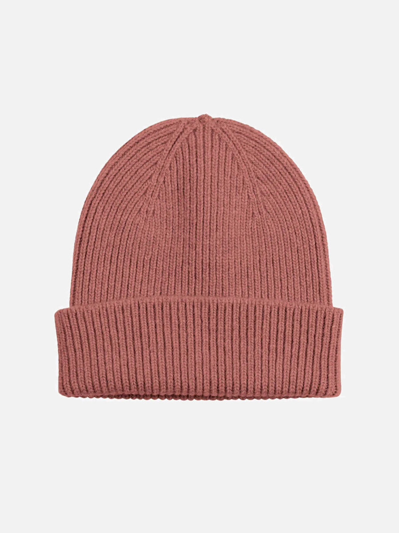 COLORFUL STANDARD Merino Wool Beanie - Rosewood Mist