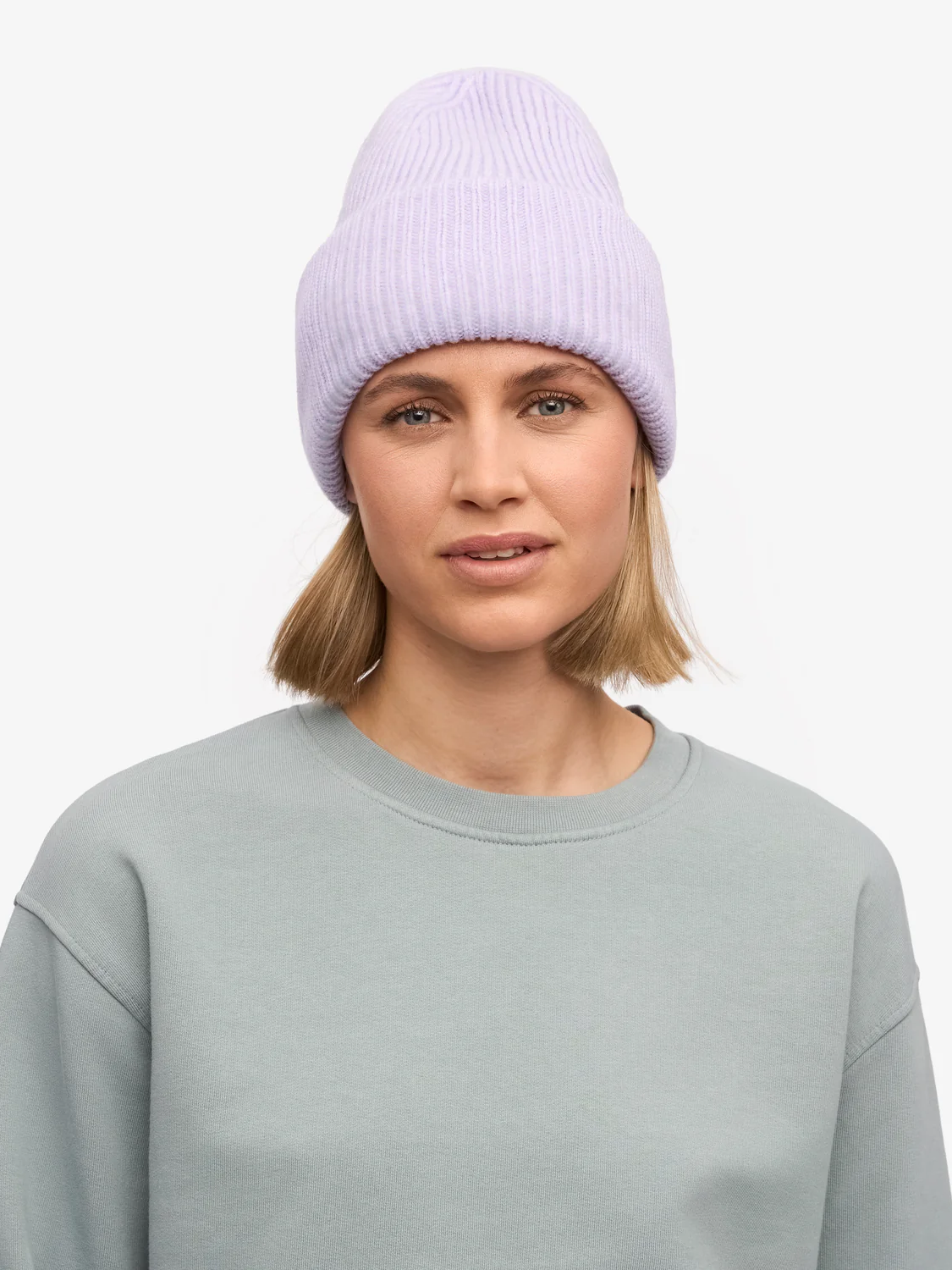 COLORFUL STANDARD Merino Wool Hat - Soft Lavender