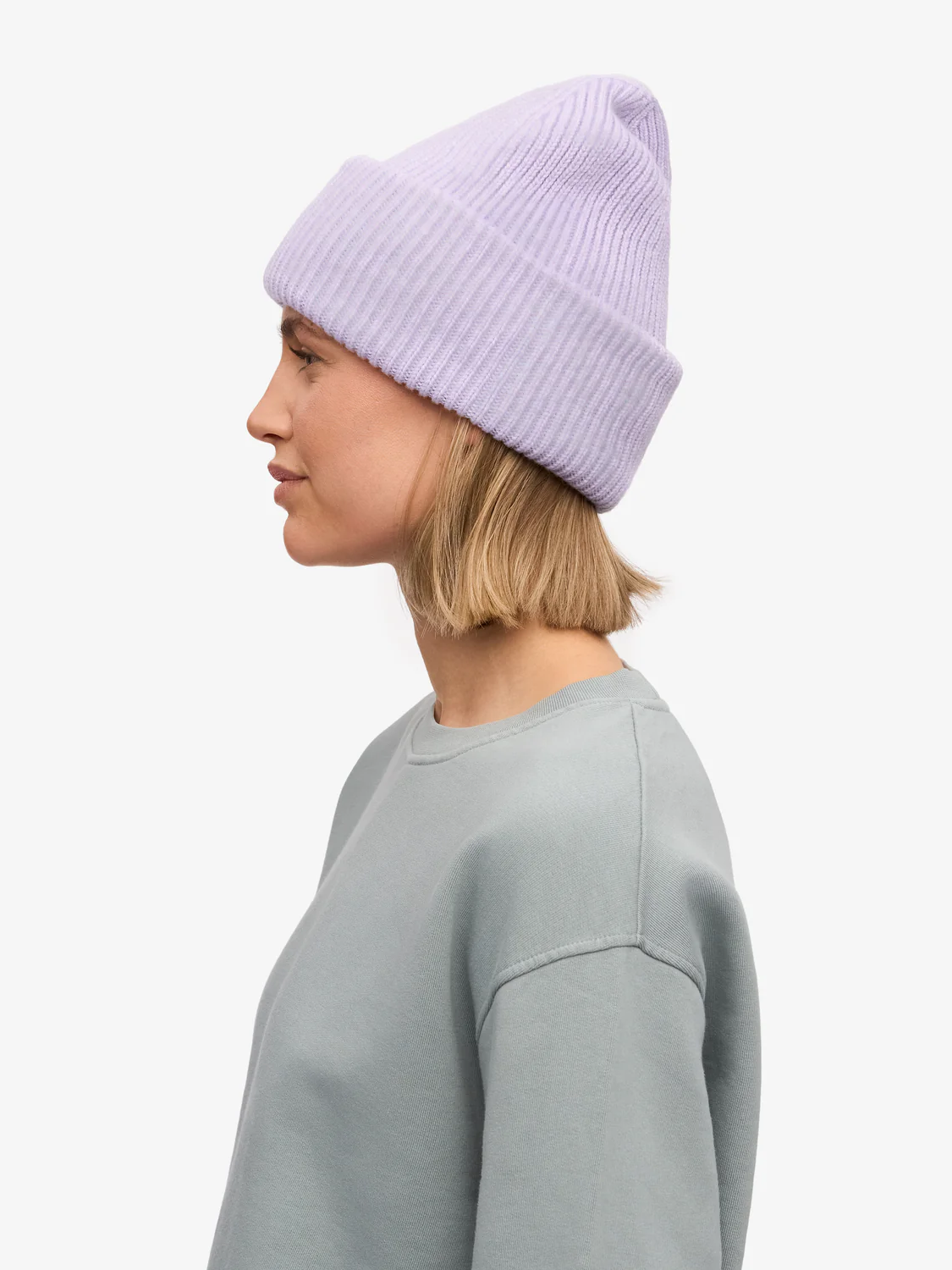 COLORFUL STANDARD Merino Wool Hat - Soft Lavender