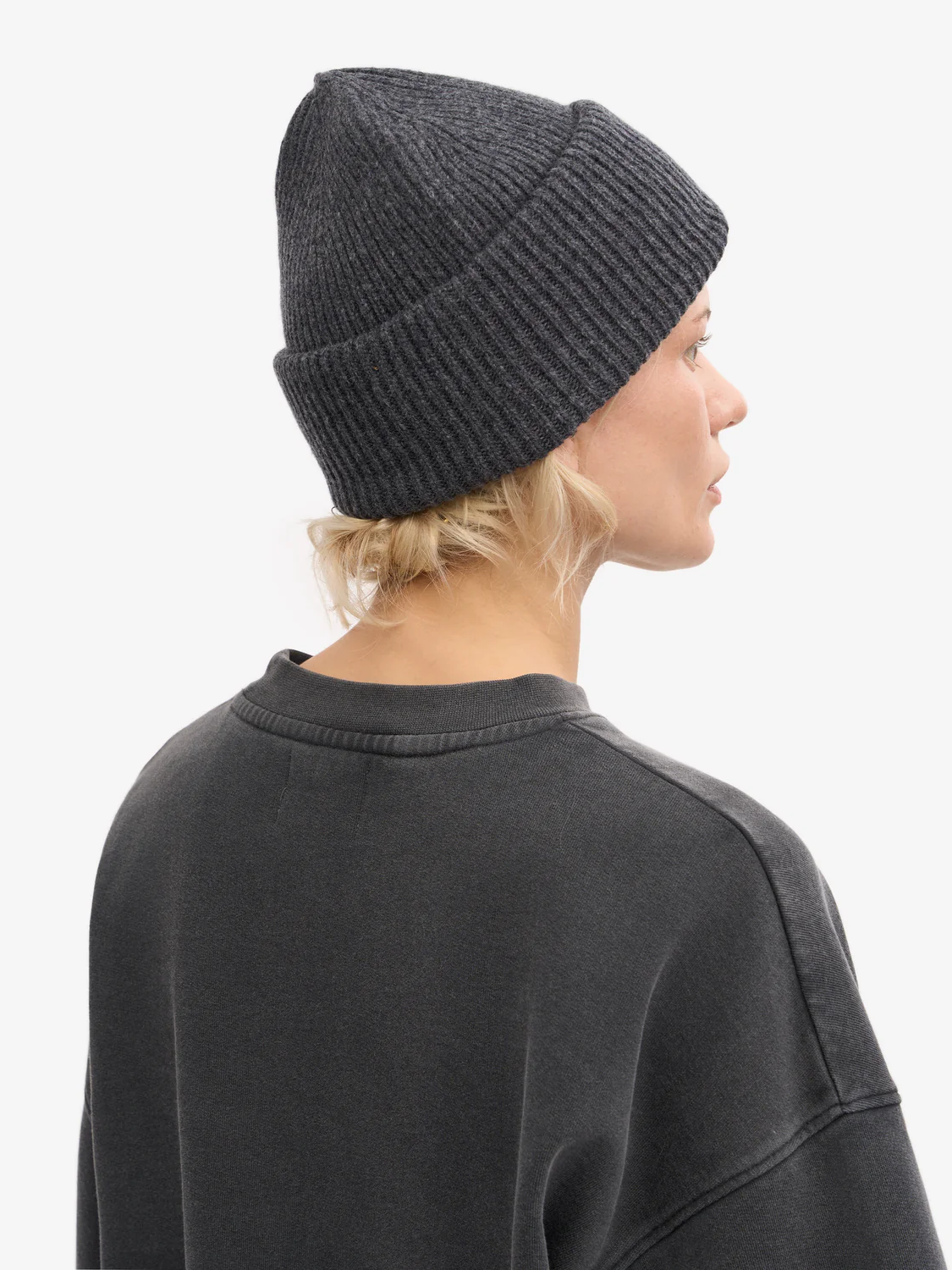 COLORFUL STANDARD Merino Wool Hat - Lava Grey