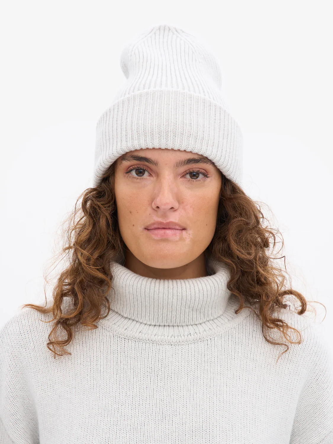 COLORFUL STANDARD Merino Wool Hat - Snow Melange