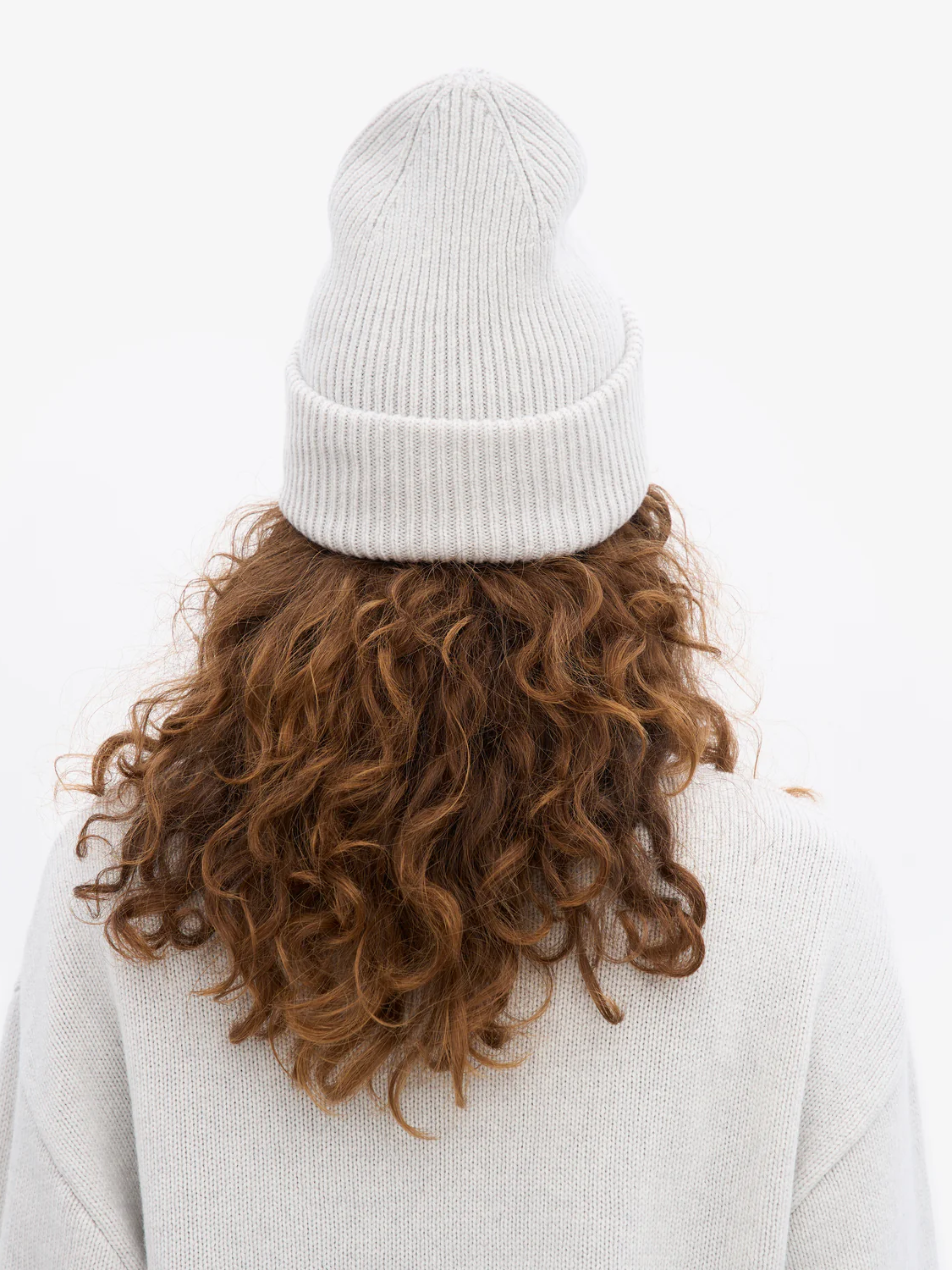 COLORFUL STANDARD Merino Wool Hat - Snow Melange