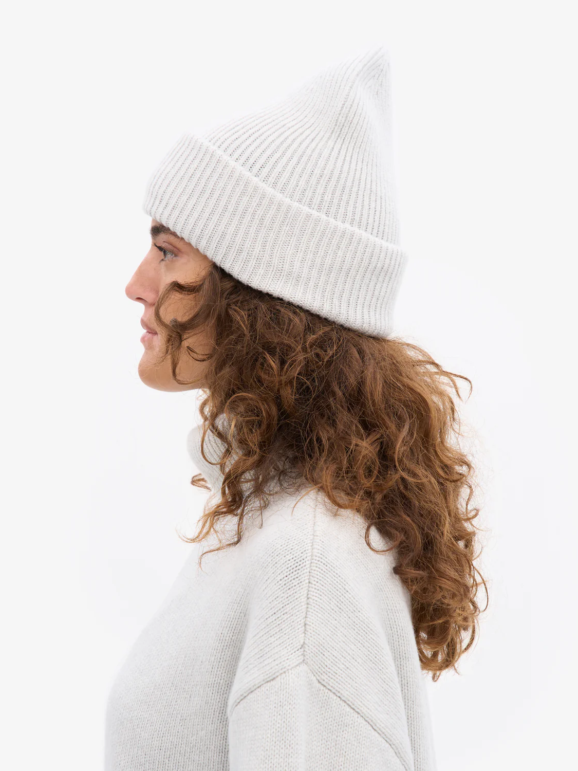 COLORFUL STANDARD Merino Wool Hat - Snow Melange