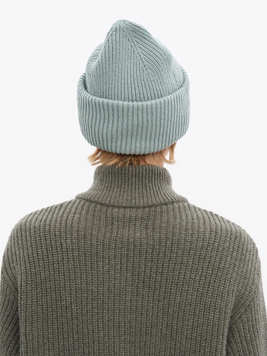 COLORFUL STANDARD Merino Wool Hat - Steel Blue