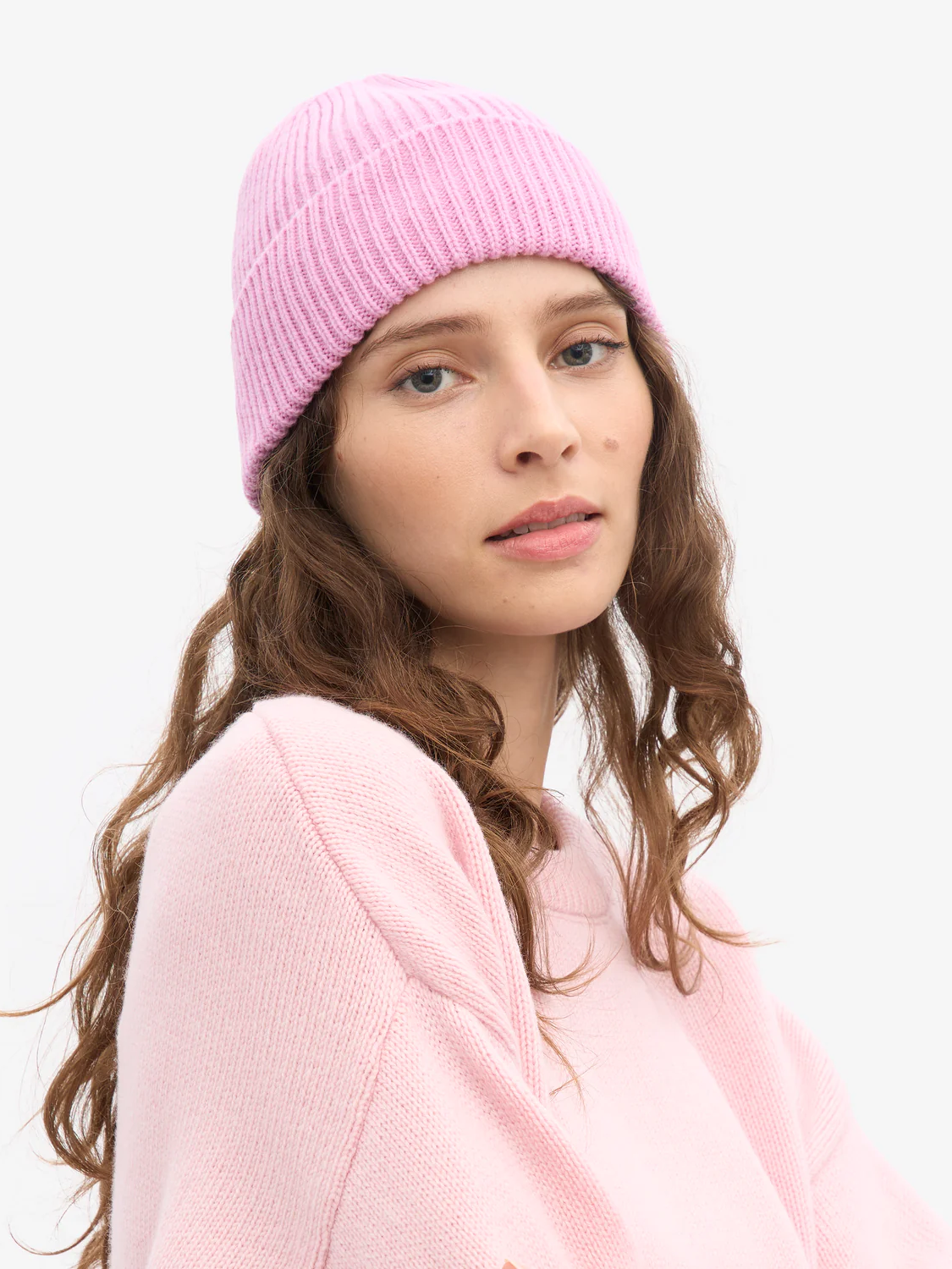 COLORFUL STANDARD Merino Wool Beanie - Cherry Blossom