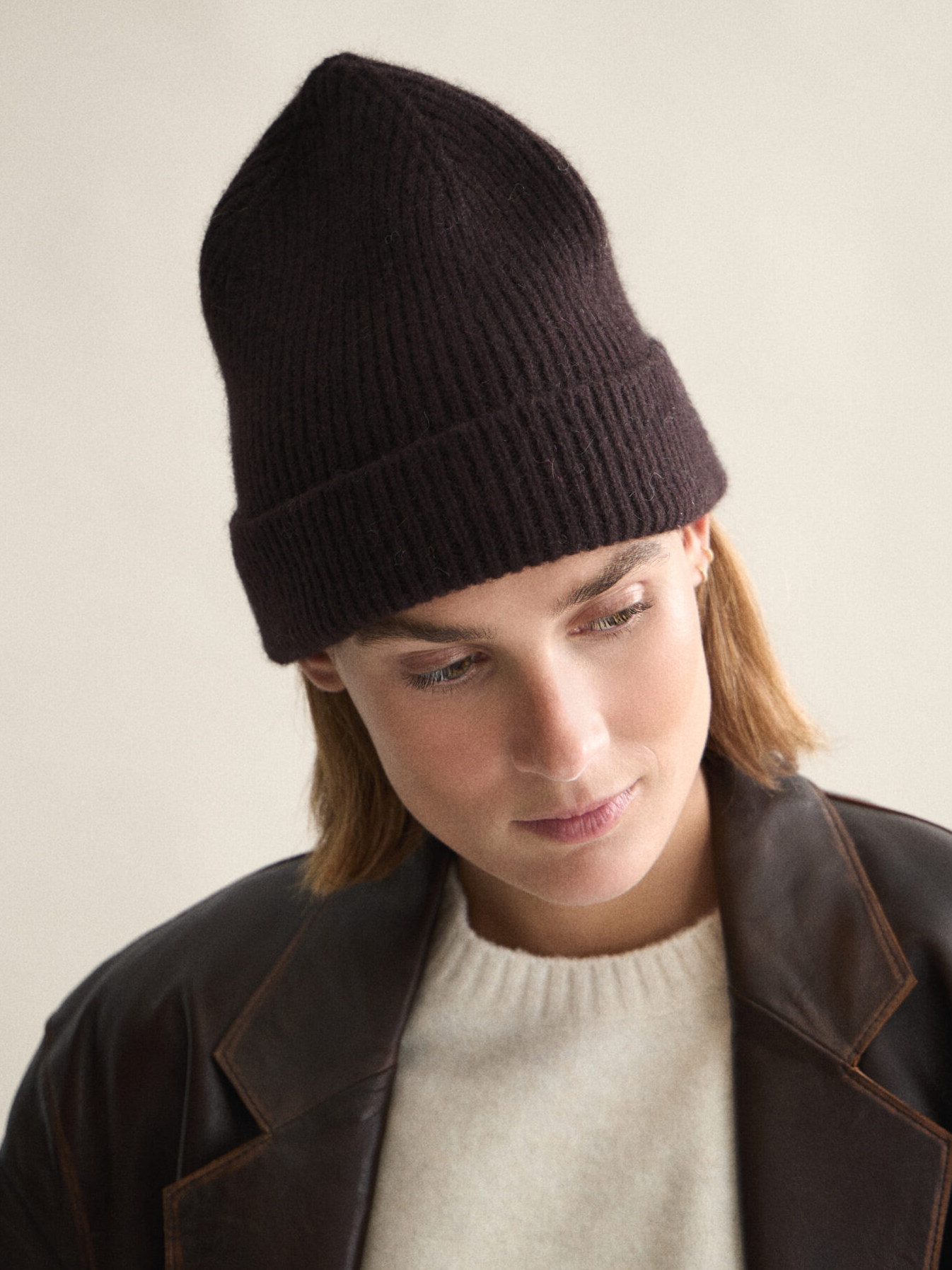 LE BONNET Beanie Espresso