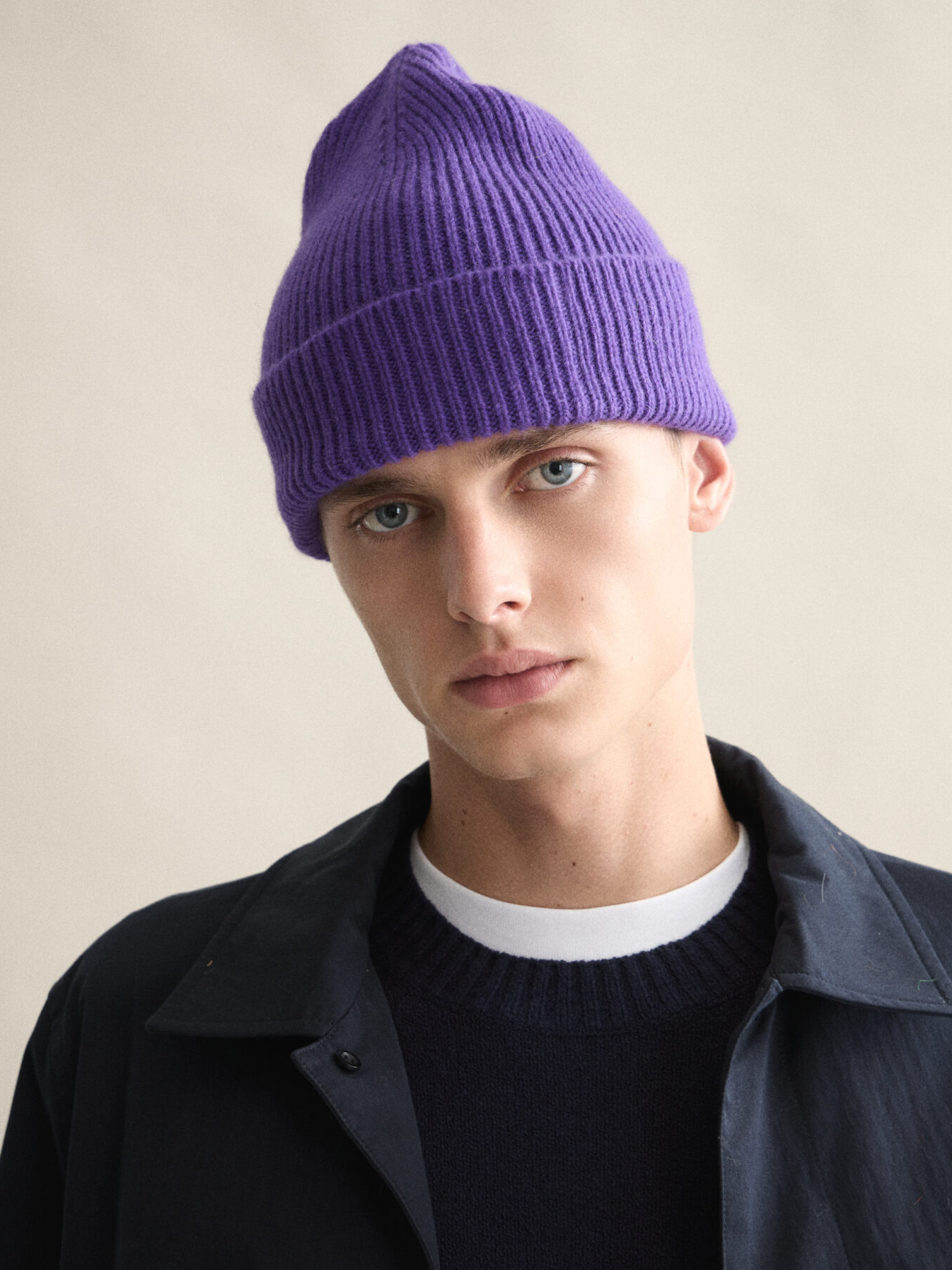 LE BONNET Beanie Grape