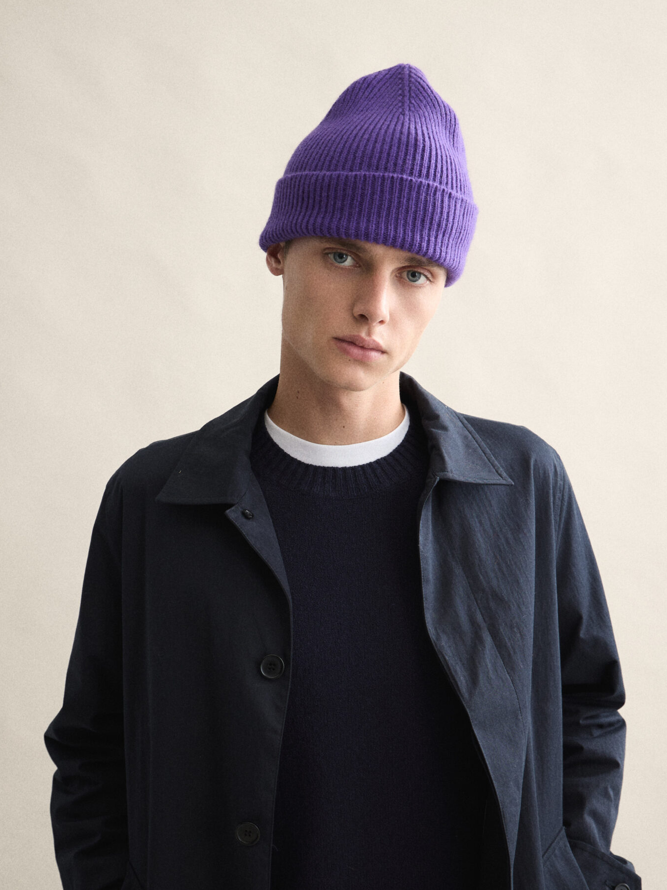 LE BONNET Beanie Grape