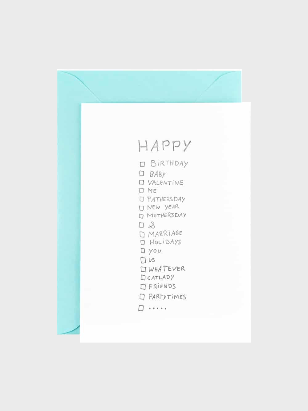 Happy Everything Karte