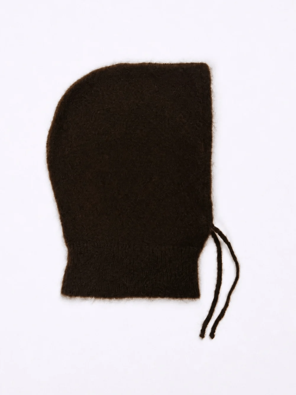 SURPRISE PARIS Donna Mohair Balaclava - Chocolate