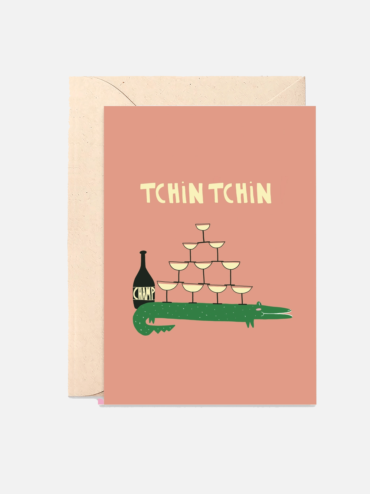 Tchin Tchin Crocodile Karte