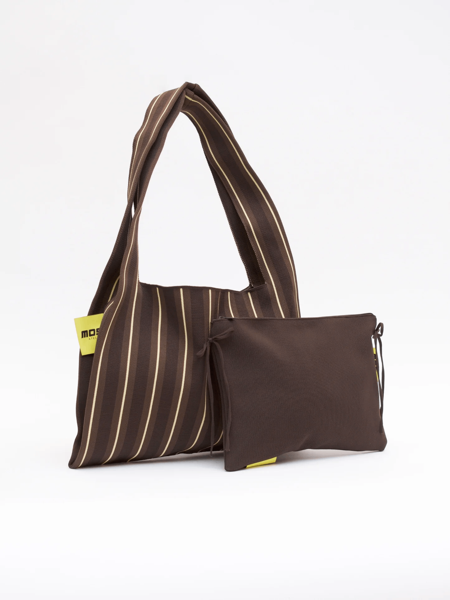 MOSJ Atelier The Boxer Bag - Mocha