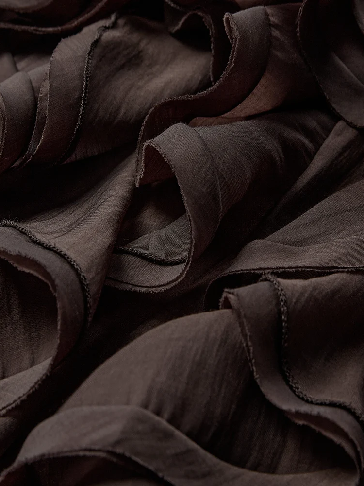 COPENHAGEN MUSE CMTilly Blouse Asymmetric - Mulch