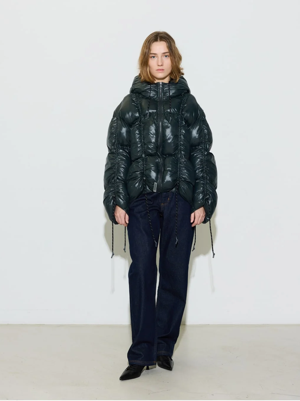 HOSBJERG Paris Puffer Jacket - Dark Green