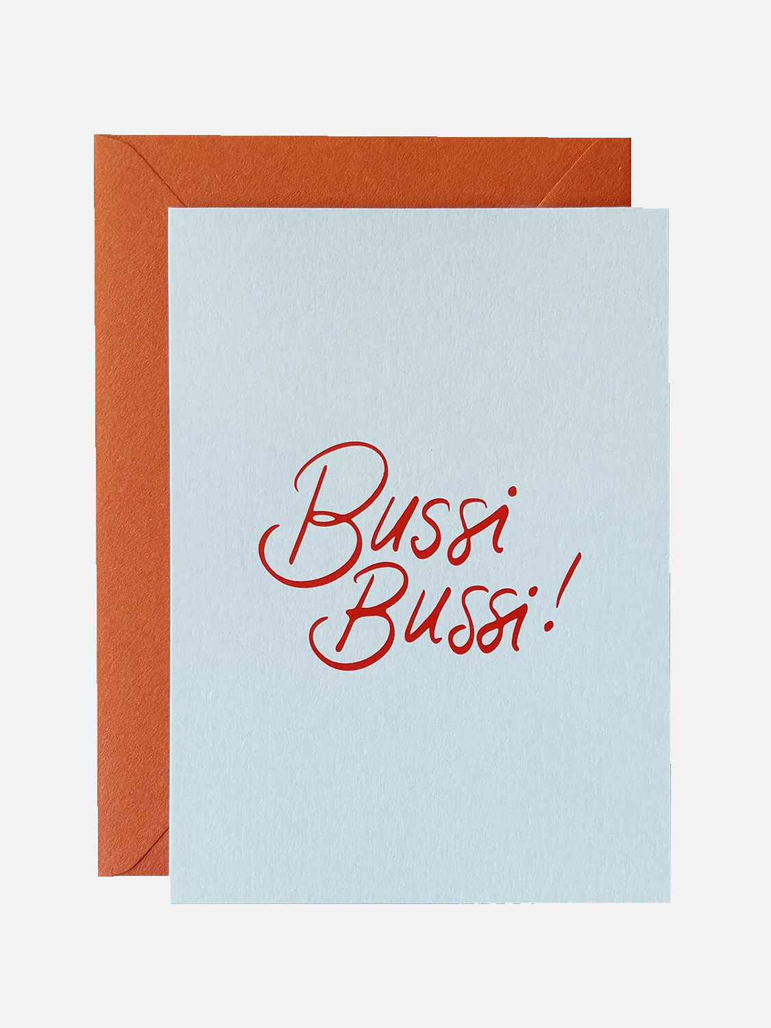 Bussi Bussi Karte - Blue