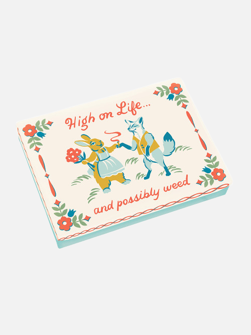High On Life Tin Pocket Box