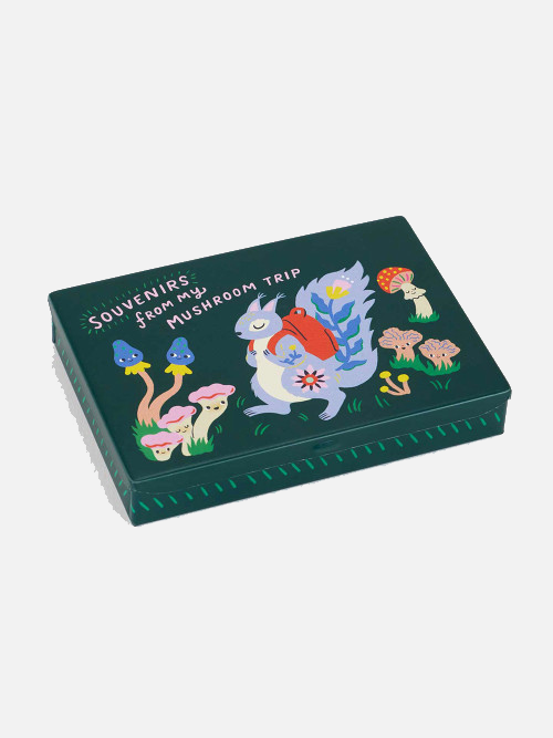Souvenirs From My Mushroom Trip Tin Pocket Box