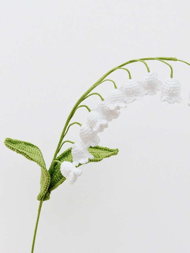 Handmade Crochet Flower - Lily Of The Valley