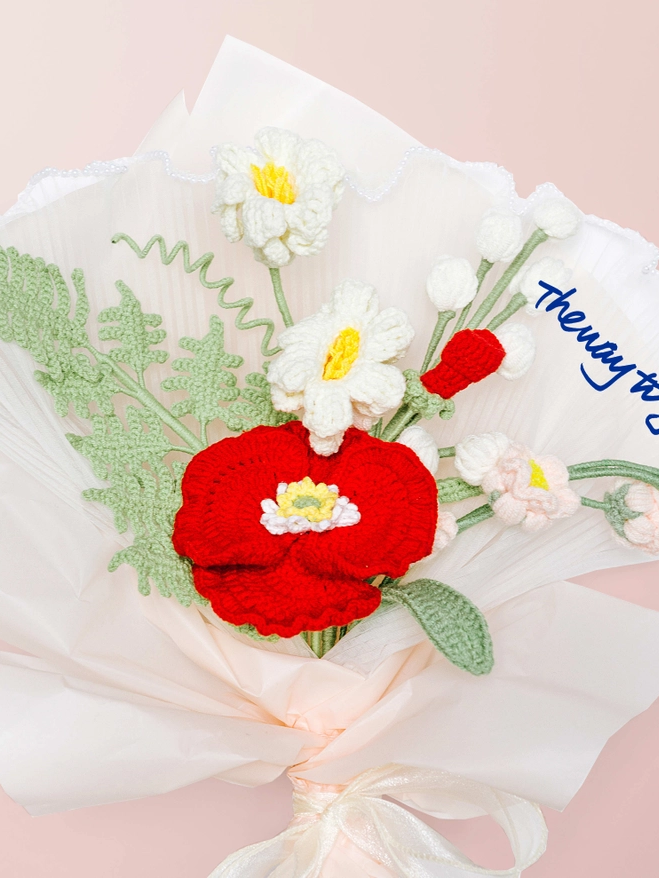 Handmade Crochet Flower - Fern