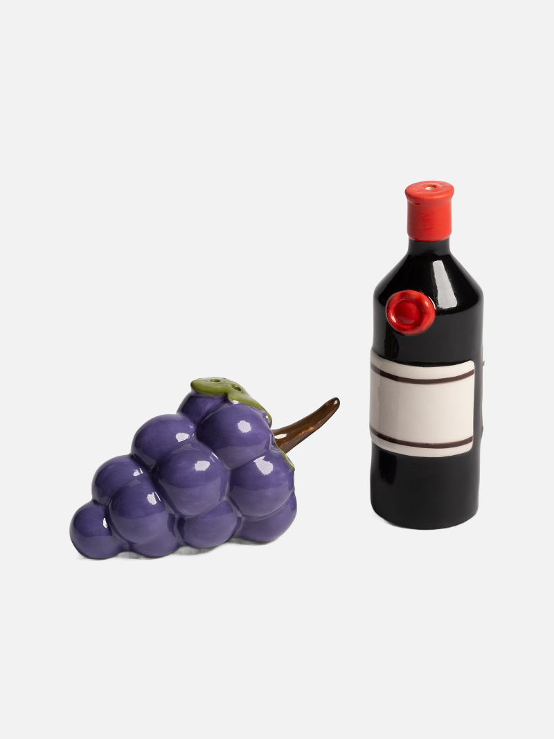 &KLEVERING Salt & Pepper Shaker Wine & Grape