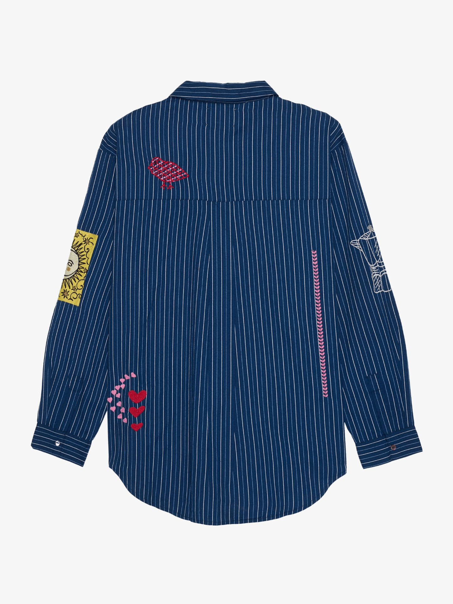 SISSEL EDELBO Brenna Shirt Navy Stripes