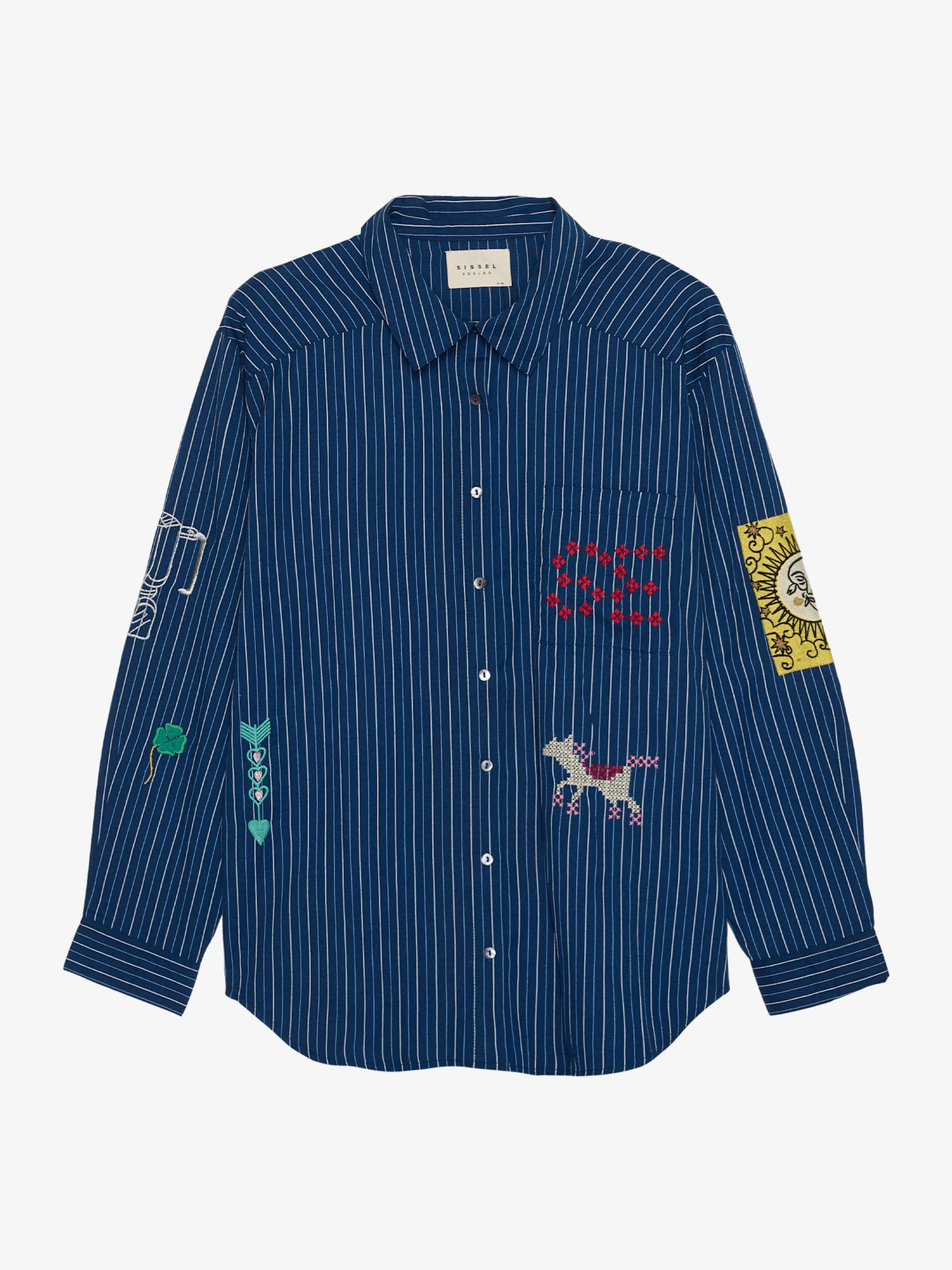SISSEL EDELBO Brenna Shirt Navy Stripes