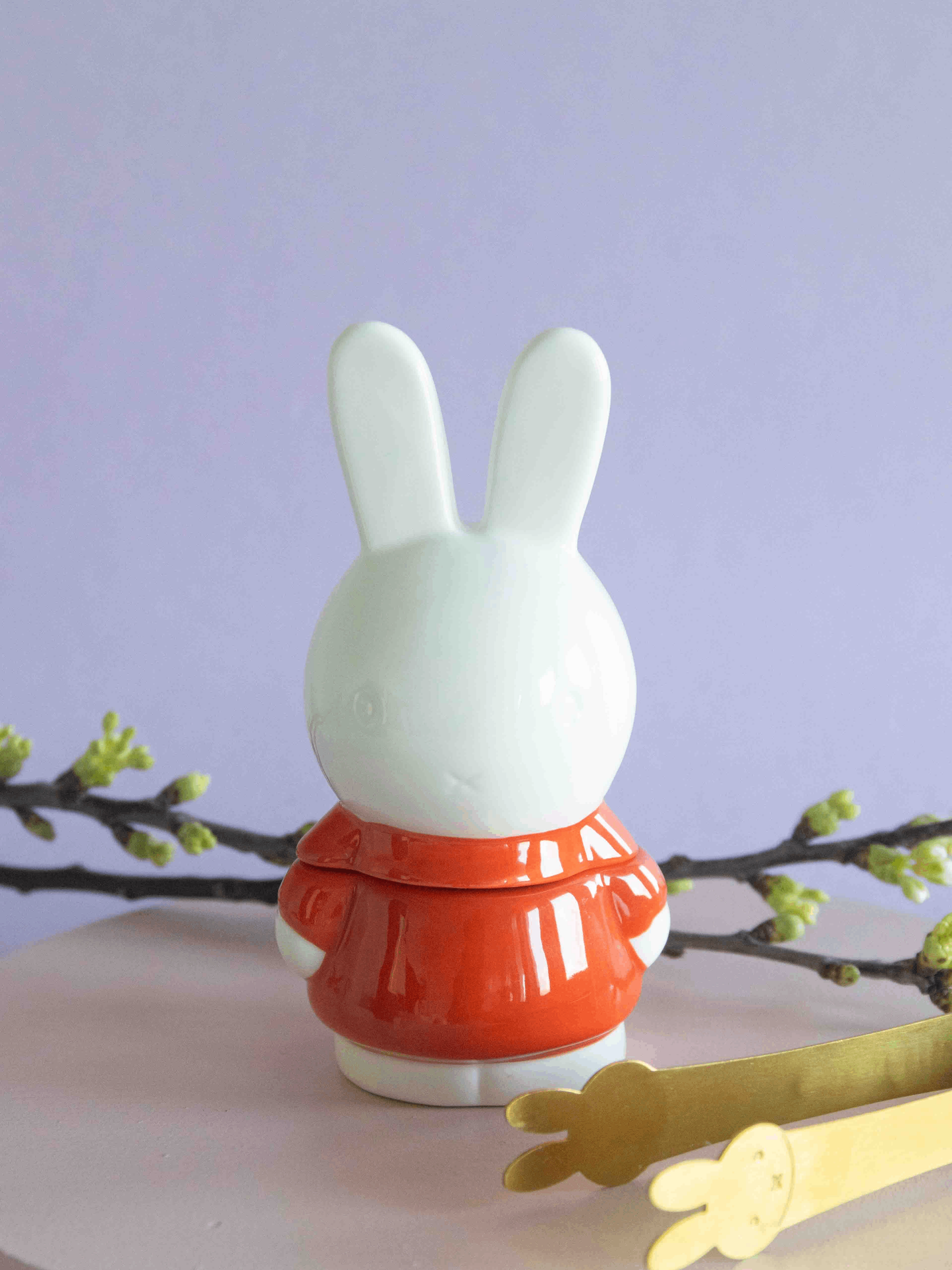 Miffy Red Ceramic Storage Box