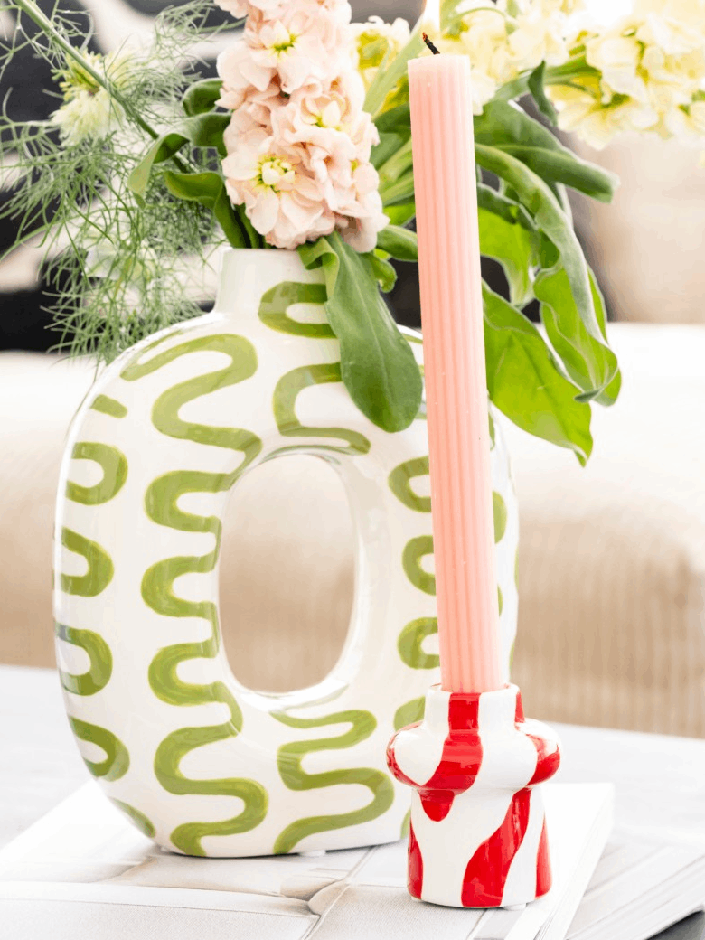 Candle Holder Ramiro - Happy Waves