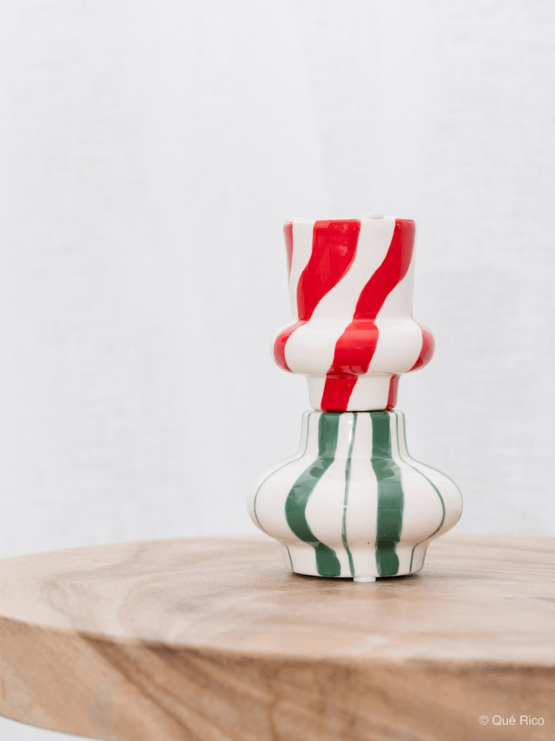Candle Holder Ramiro - Happy Waves