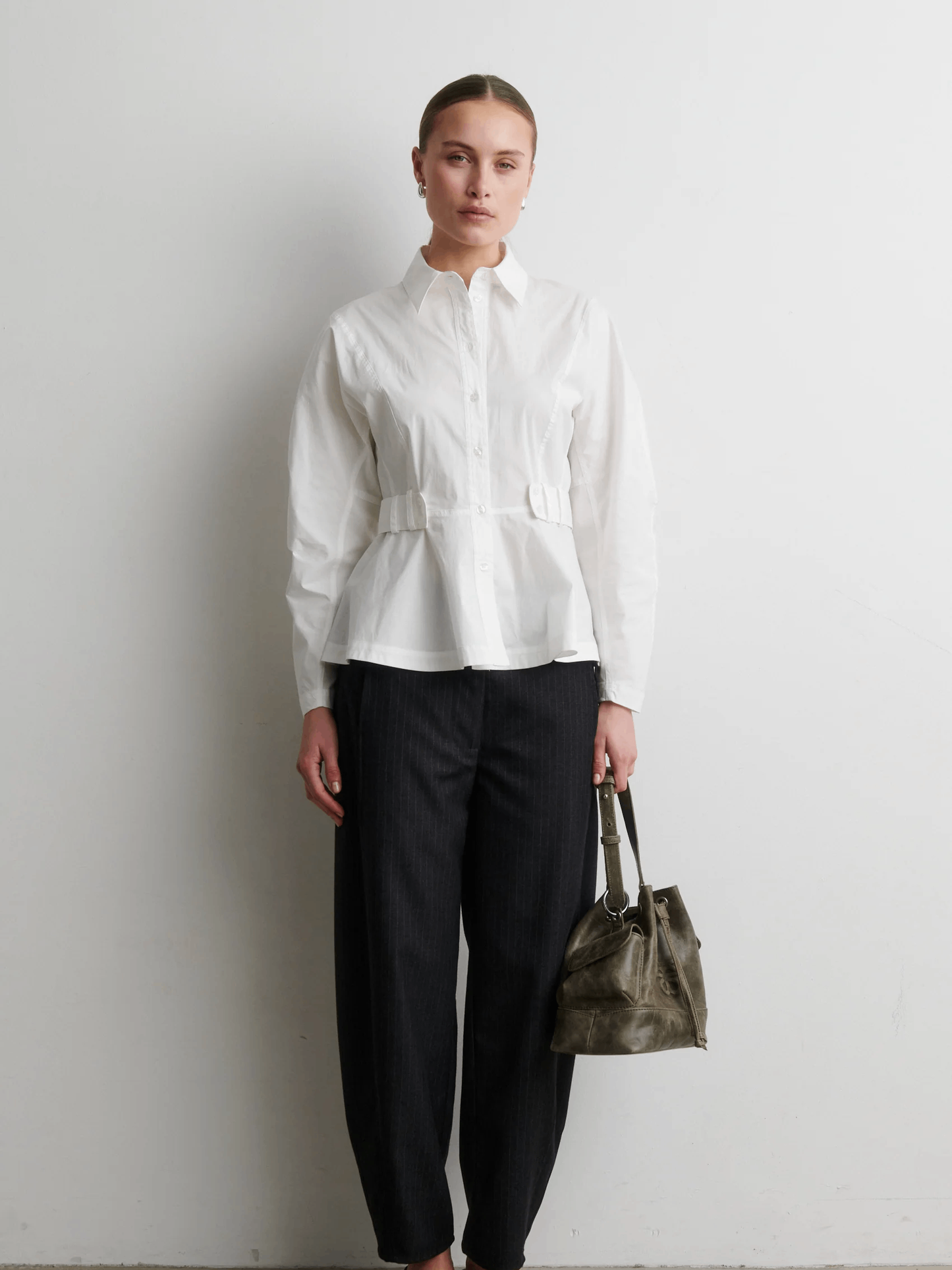SECOND FEMALE Vienne Barrel Trousers