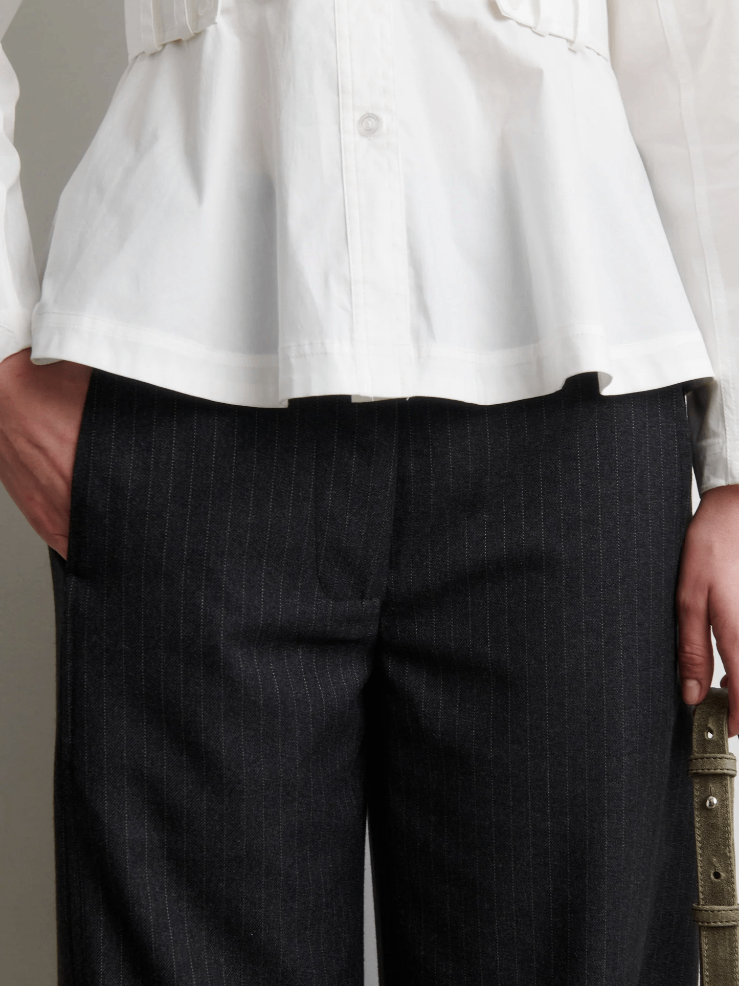 SECOND FEMALE Vienne Barrel Trousers