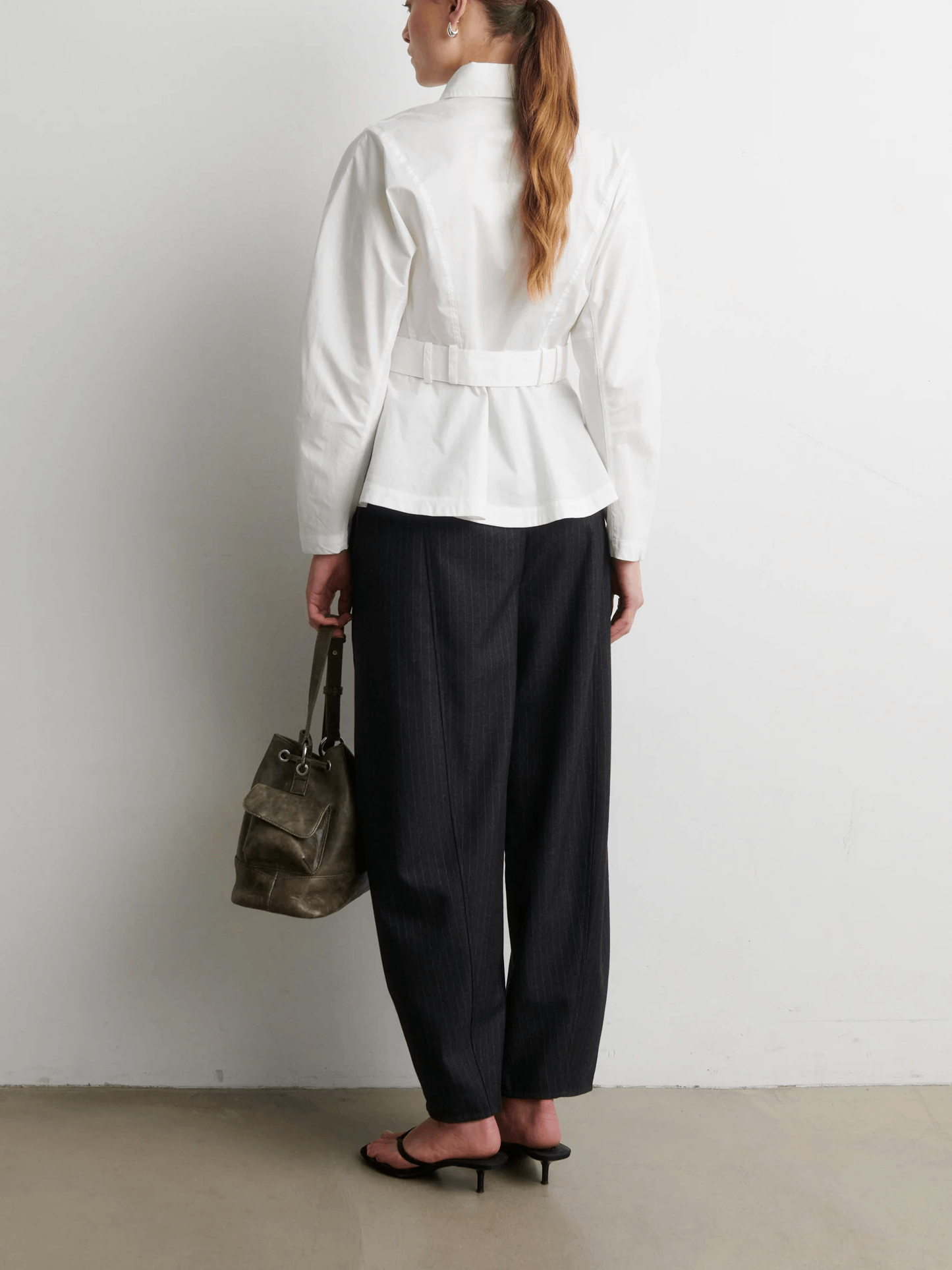 SECOND FEMALE Vienne Barrel Trousers