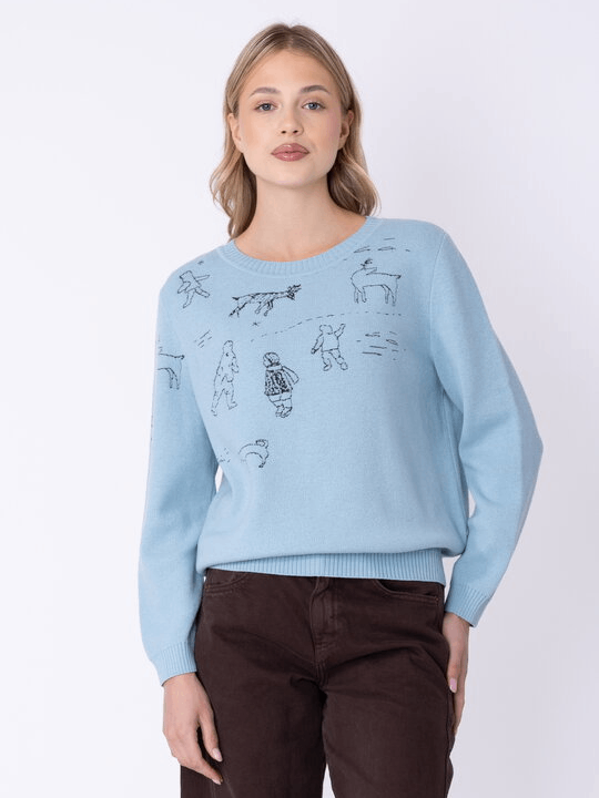 IVKO Pullover Arctic Joy - Light Blue